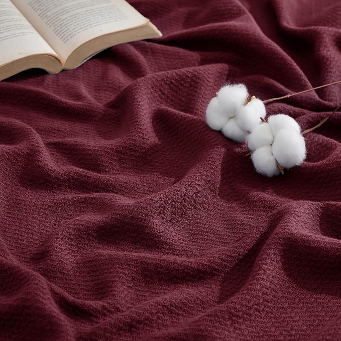 Bedsure GentleSoft 100% Cotton Blanket King Size by Unknown