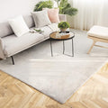 Ashler Faux Fur Rug, Ultra Soft Faux Rabbit Fur, 5 x 7 Feet Rectangle, Machine by AshlerHomeDeco