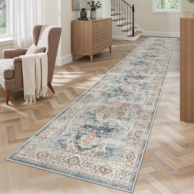 Madane Washable Runner Rugs 2x10 Long - Image 2