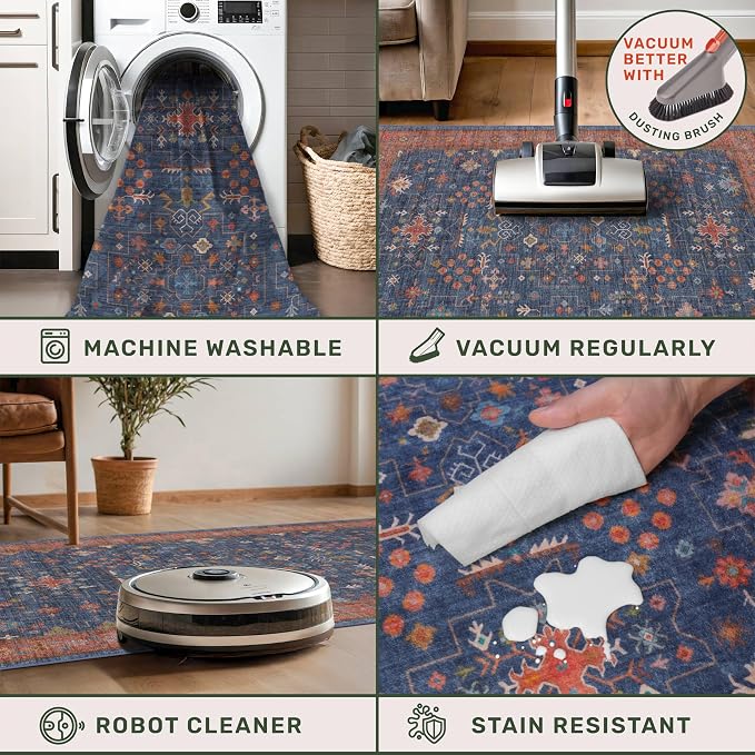 Washable 3x8 Long Runner for Wide Kitchen Floor - Image 4