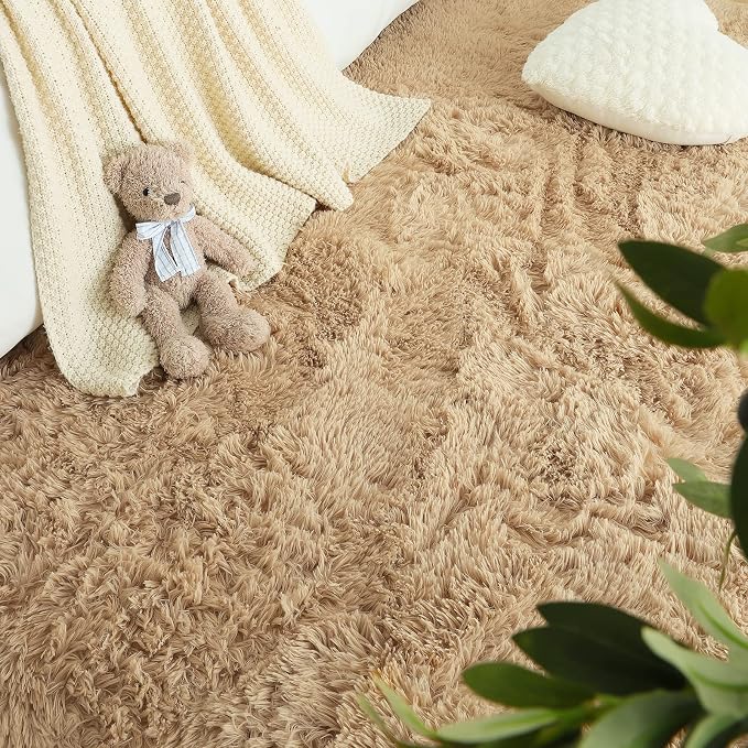 LOCHAS Area Rugs Fluffy Living Room Carpets - Image 6