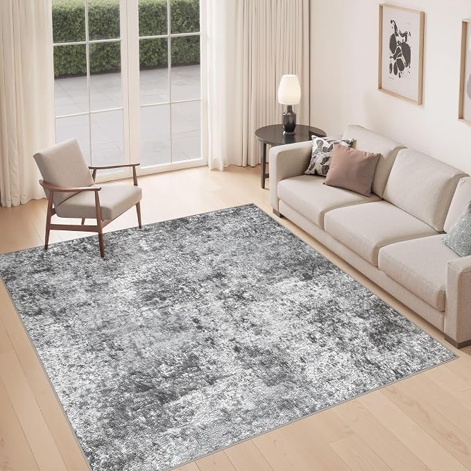 DMOYEST Square Area Rug Living Room Rugs by DMOYEST