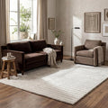 nuLOOM Kai Off White Striped Washable Area Rug, Off White by nuLOOM