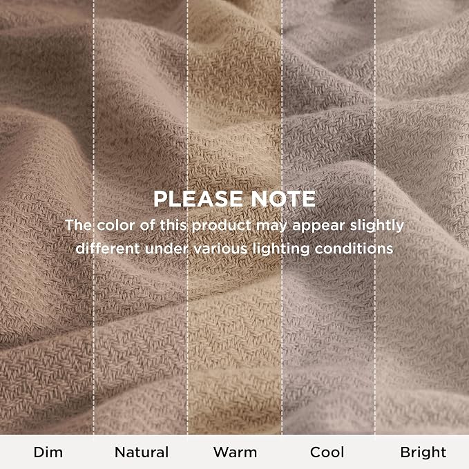 Bedsure GentleSoft 100% Cotton Blanket Twin XL Size - Image 8