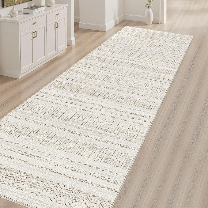 cotiled Hallway 2.6x8 Runner Rugs Washable Boho Moroccan Soft Rug | Solve - Image 8