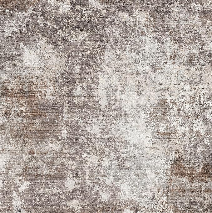 Square Rug 4x4 for Entryway Washable – Non-Slip Small Throw 4ft Area Rug for by BYYVOORugsforYourHome