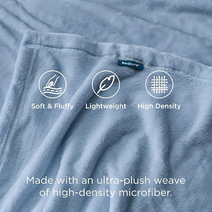 Bedsure GentleSoft Fleece Throw Blanket - Image 3