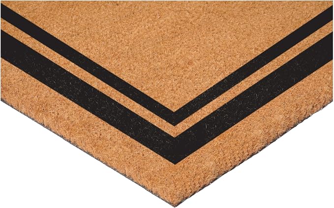 Calloway Mills 152961830P Black Border 18" x 30" Monogram Doormat - Image 5