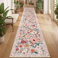 DUKINO 2x12 Washable Runner Rug, Non Slip Long Kitchen Runner Rug, Low Pile by DUKINO