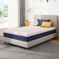 6 Inch TwinXL Size Mattress for Kids, Gel Cooling Memory Foam Mattress in A Box, Medium Firm Feel for Back Pain Relief, CertiPUR US Certified