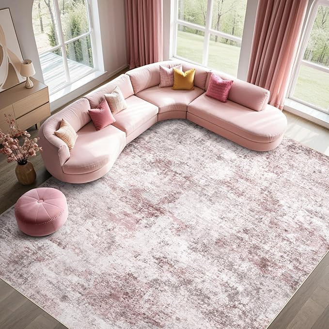UERMEI 8x10 Washable Area Rug by UERMEI