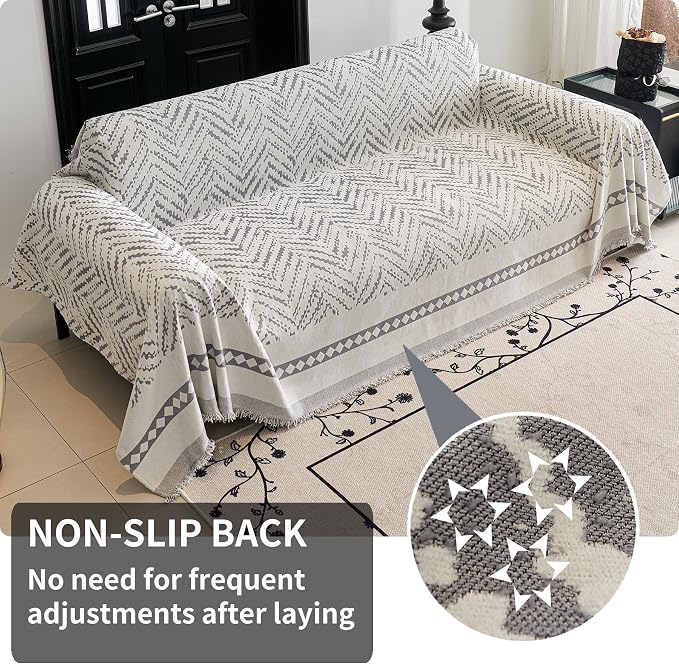 HAOMAIJIA Non Slip Couch Cover Sofa Covers - Image 2