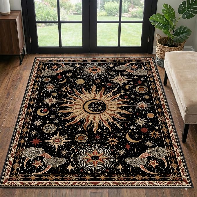Vacuum-Friendly, 3x5 Washable Area Rug - Image 2