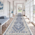 3x18 Runner Rug Non Slip, Washable Hallway Runner Rug, Living Room, Dining Room by Zesthome