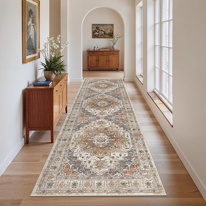 Madane Kitchen Runner 2'6''x8' Soft Rug Runners - Image 2