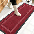 OLANLY Front Door Mat Outside 47x17, All-Season Heavy-Duty Rubber Doormat | by OLANLY