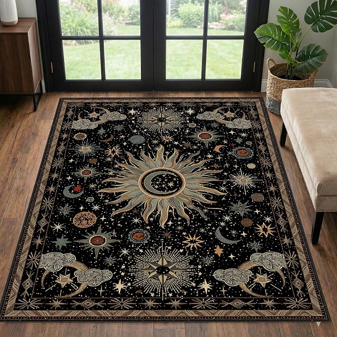 Vacuum-Friendly, 3x5 Washable Area Rug - Image 2