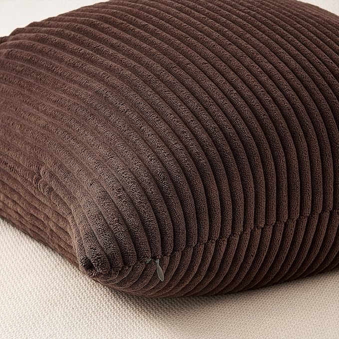 Topfinel 24 by 24 Gold Brown Gradient Farmhouse Pillow Case Pillow Covers Set - Image 6