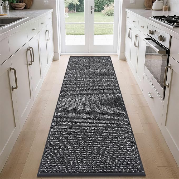 BEQHAUSE Kitchen Runner Rugs 32"x84", Kitchen Mats by BEQHAUSE
