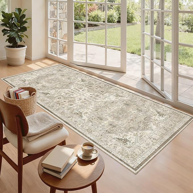 Madane Washable Runner Rug 3x6 Runners by Madane