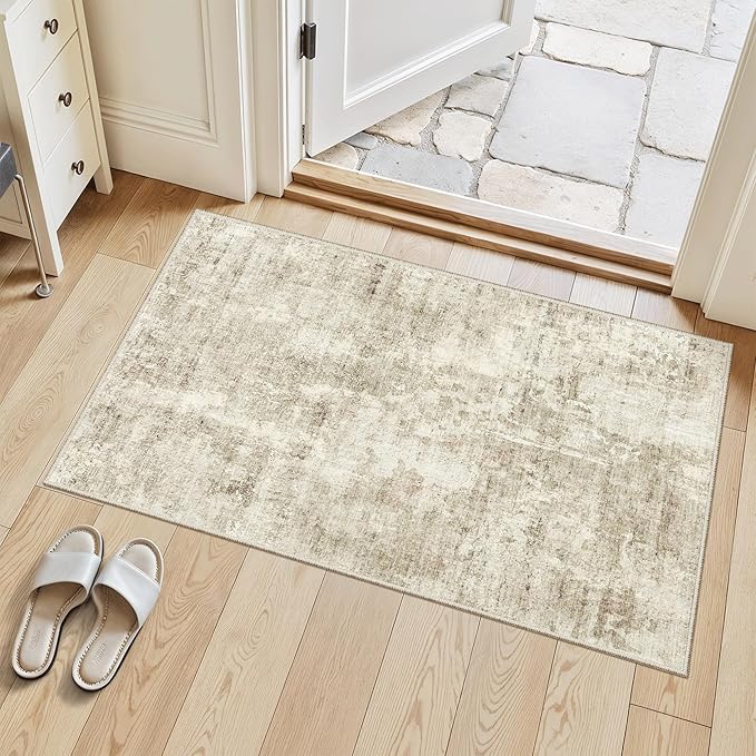 Soalmost 2x3 Abstract Washable Rugs by Soalmost