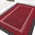 OLANLY Front Door Mat Outside 29.5x17, All-Season Heavy-Duty Rubber Doormat | by OLANLY