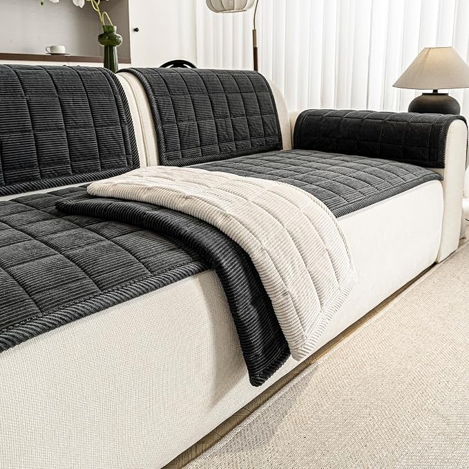 Couch Covers for Dogs Washable, Non Slip Couch Covers for Loveseat Sofa Pet - Image 4