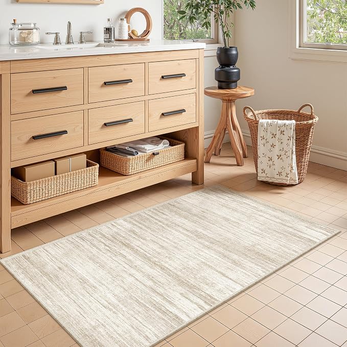 2x4 Rug Runners for Hallways Non Slip, Nursery Room, Soft Runner Rug, Stain by Restydon