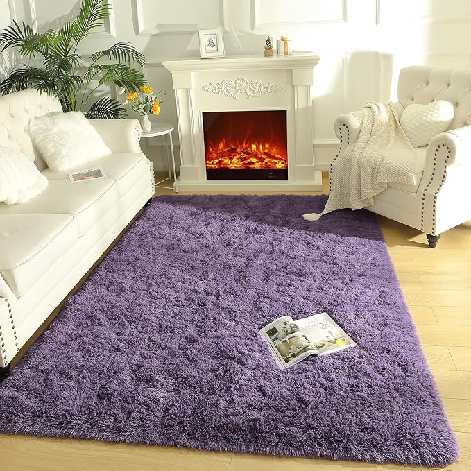 LOCHAS Area Rugs Fluffy Living Room Carpets - Image 7