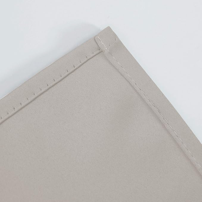 Light Beige Thermal Blackout Curtains/52 x 95 Inch/Set of 2 Panels Room - Image 8