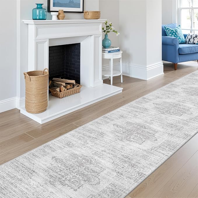 2x10 Runner Rug Non Slip, Washable Hallway Runner Rug, Laundry Room, Soft - Image 4