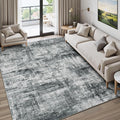 Lofus 5x7 Area Rug for Living Room, Abstract Washable Non-Slip Rugs, Dining Room by Lofus
