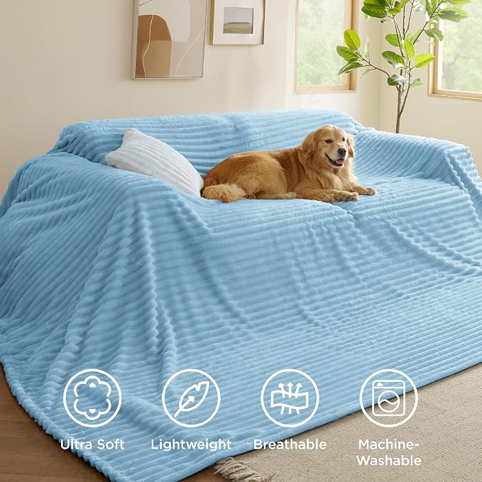 Bedsure Soft Large Fleece Blanket - Image 5