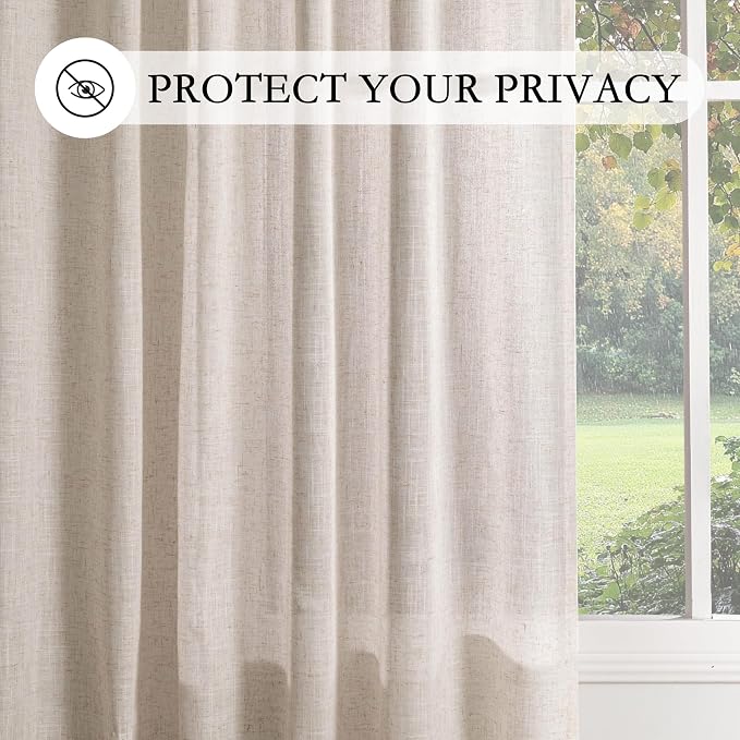 MYSKY HOME 90 Inches Long Curtains - Image 6