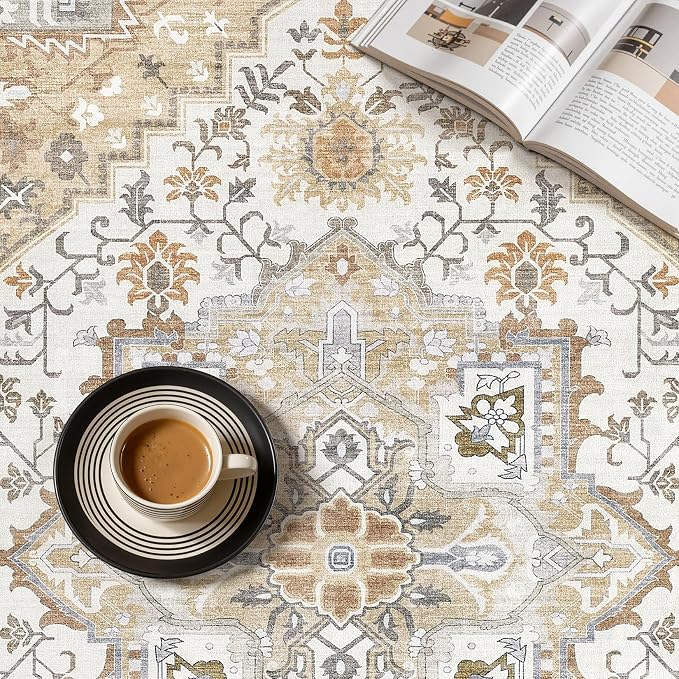 UERMEI 10x14 Area Rug for Living Room - Image 8