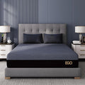 EGOHOME 10 Inch Twin XL Memory Foam Mattress for Back Pain, Cooling Copper Gel Bed in a Box, Foam Made in USA, CertiPUR-US Certified, Therapeutic Medium Firm, Daybed 38x80x10 Black