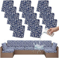 Smiry Waterproof Patio Cushion Covers, Stretch Outdoor Furniture Covers | Couch by Smiry