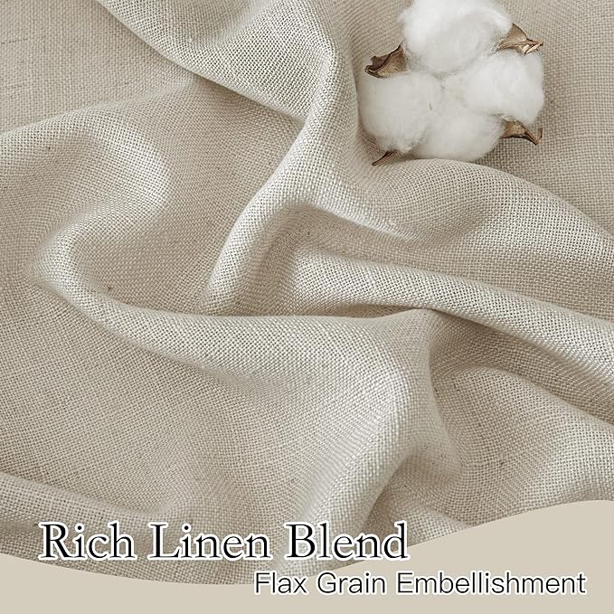 RYB HOME Sheer Curtains 95 inches Long - Image 2