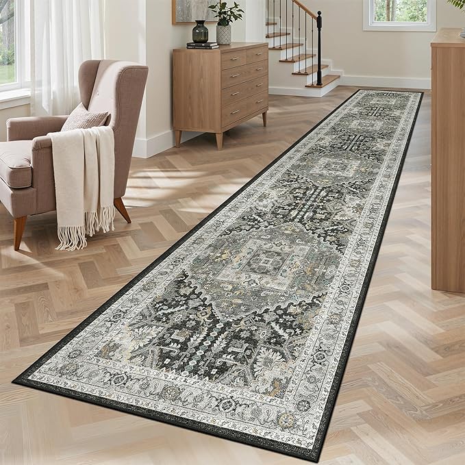 Madane Washable Runner Rugs 2x12 by Madane