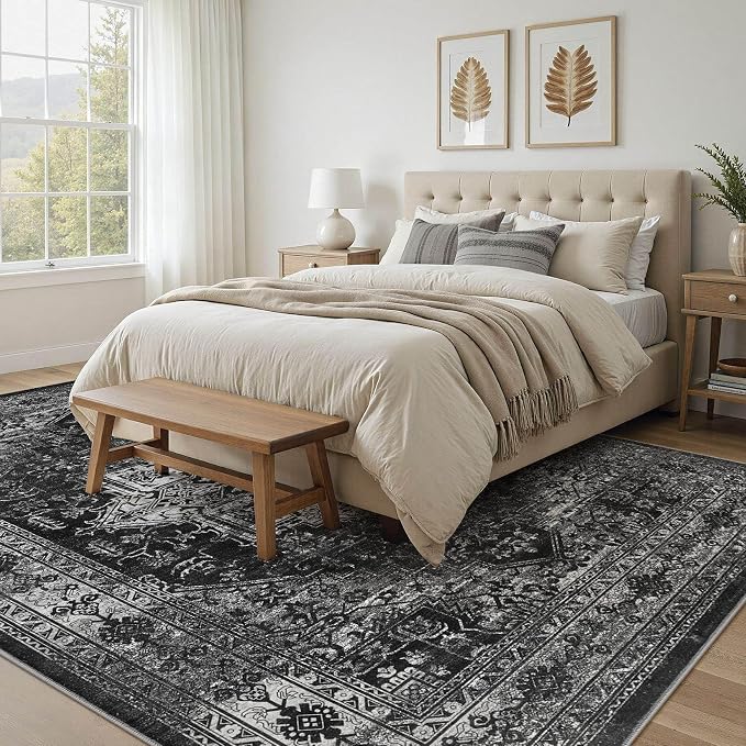 UERMEI 8x10 Area Rug Living Room Rugs - Image 2