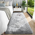 Grey Runner Rugs for Hallway 2x6 Ft, Long Bedside Rugs Bedroom Kids | Super by PAGISOFE
