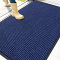OLANLY Front Door Mat 47x32, Waterproof Heavy-Duty Indoor Outdoor Doormat | Blue by OLANLY