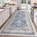 4x12 Runner Rug Non Slip, Washable Hallway Runner Rug, Nursery Room, Soft by Zesthome