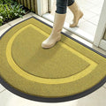 OLANLY Half Circle Front Door Mat Outside 35x23 All-Season Rubber Doormat | by OLANLY