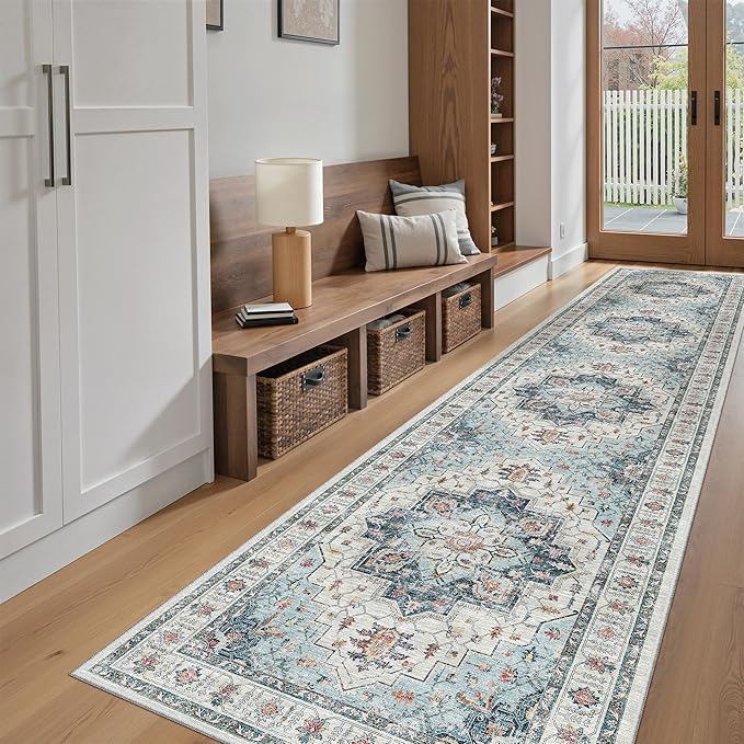 Madane Hallway Runner Rug 2'6''x12' Kitchen Runners Vintage, Entryway and by Madane
