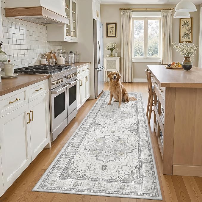 Madane Kitchen Runner 2'6''x8' Soft Rug Runners by Madane