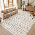 cotiled Boho 8x10 Area Rugs for Living Room: Large Moroccan Washable Rug | by COTILED