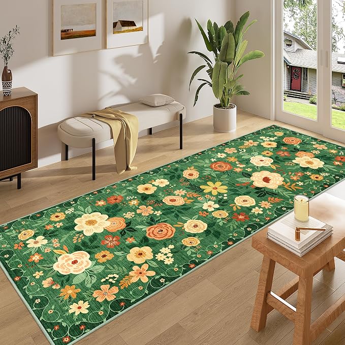 DUKINO 3x8 Kitchen Runner Rug, Washable Rug - Image 3