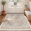 3x5 Area Rug Ultra Soft Washable Rug, Non Slip Area Rug Indoor Entrance by Zesthome