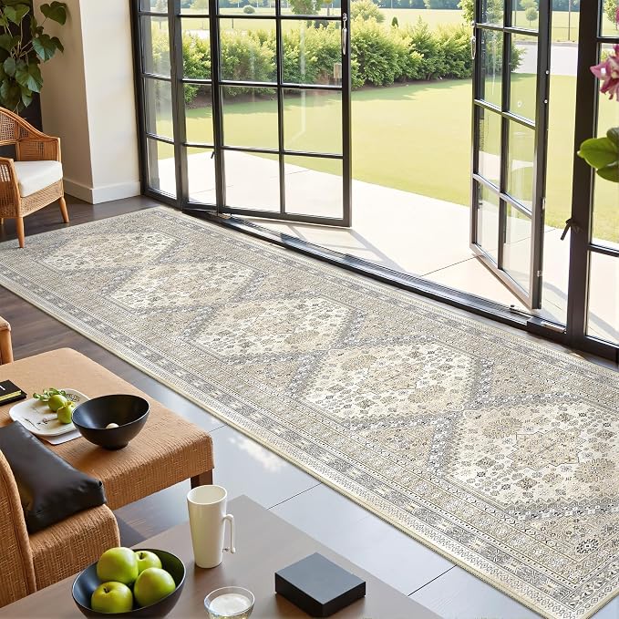 Hallway Runner Rug 2x12 Extra Long Washable Runner, Non Slip Runner - Image 4